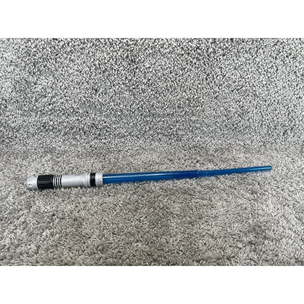 Star Wars Lightsaber Academy Level 1 Blue Lightsaber Toy By Hasbro Light Up